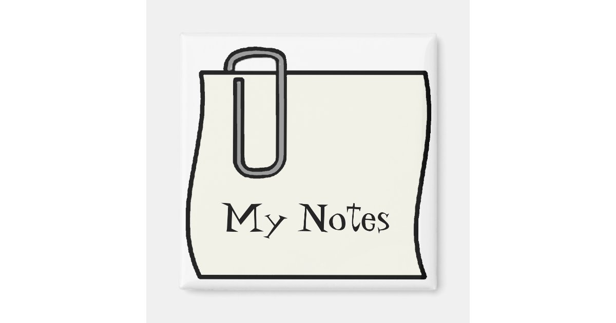 Note Holder Zazzle
