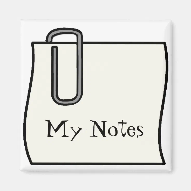Note Holder Zazzle