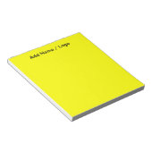 Note-is-Me Bold Yellow Notepad (Angled)