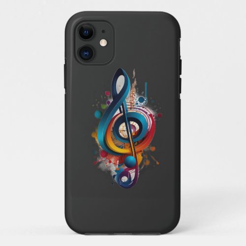 Note music iPhone 11 case