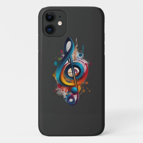 Note music iPhone 11 case