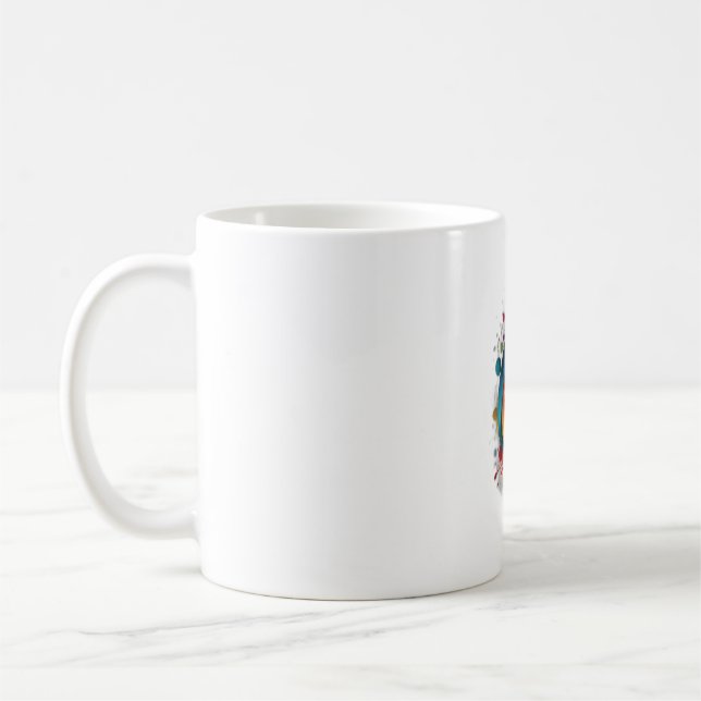 Note music coffee mug (Left)