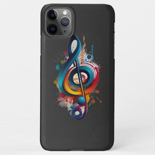 Note music iPhone 11Pro max case