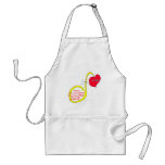 Note Music Jet Loves Granny 1.png Adult Apron at Zazzle