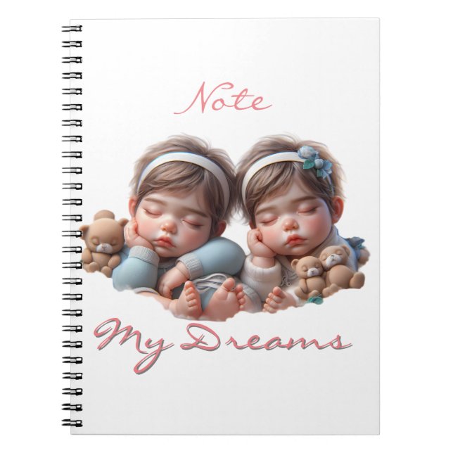 Note My Dreams Notebook (Front)