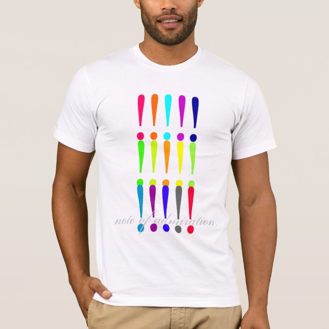 note of admiration T-Shirt (Front)