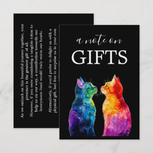 🌈 Note on Gifts Purrfectly Yours: Purrfectly  Enclosure Card