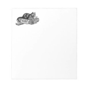 Note Pad with Cats