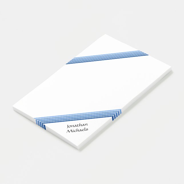 Note - Shades of Blue (Angled)