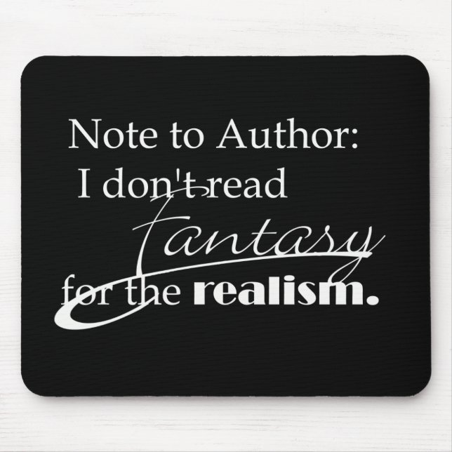 Note to Author Mouse Pad (Front)