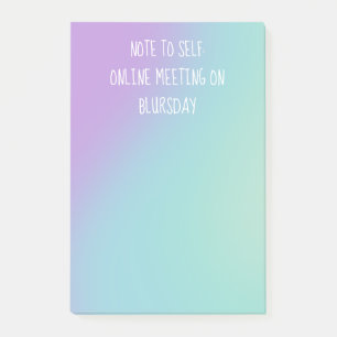 "Note to Self" Funny Post-it Notes