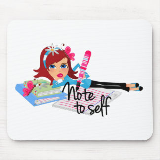 Note To Self Teen Mouse Pad