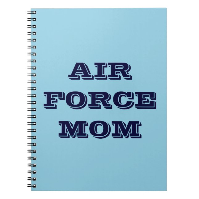 Notebook Air Force Mom (Front)