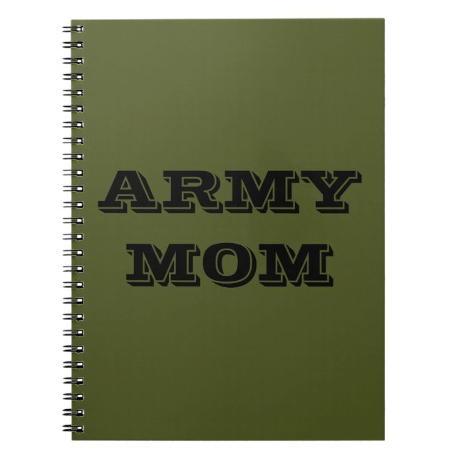 Notebook Army Mom (Front)