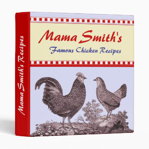 Notebook Binder for Your Favorite Chicken Recipes