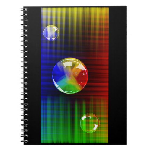 Notebook _ Black Lion Creations abstract art cover