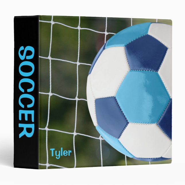 Notebook Blues with Net 3 Ring Binder (Front/Spine)