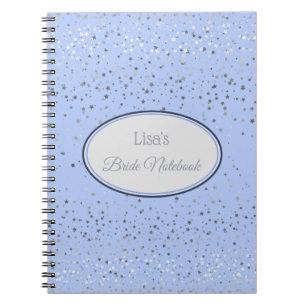 Notebook-Brides Petite Stars Blues Notebook