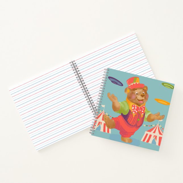 Notebook Circus Bear (Inside)