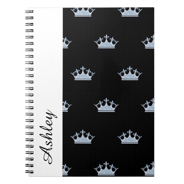 Notebook-Crown & Custom Name Notebook (Front)
