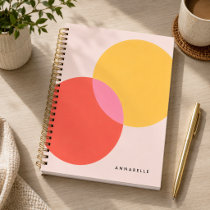 Notebook | Custom Abstract Color Block Journal