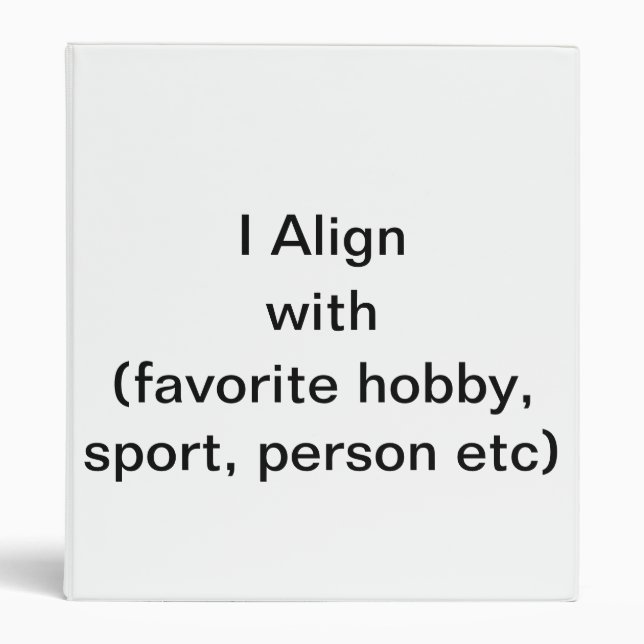 notebook customizable binder (Front)