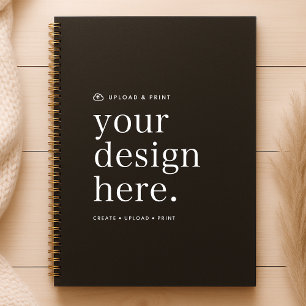 Notebook Design Upload DIY Spiral Notebooks