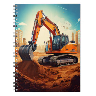 Notebook - excavator