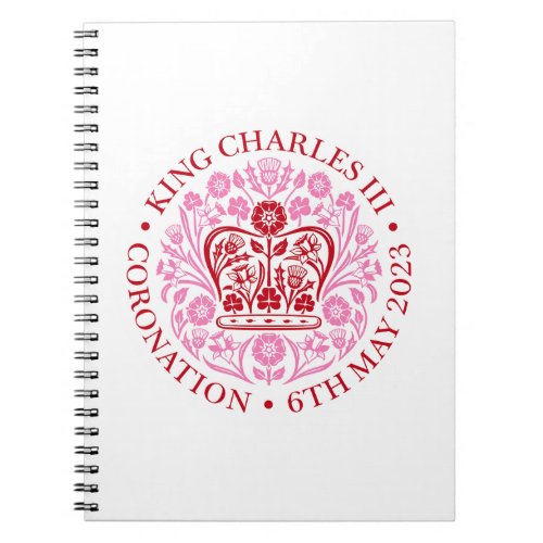 Notebook for 2023 Coronation _ Red 