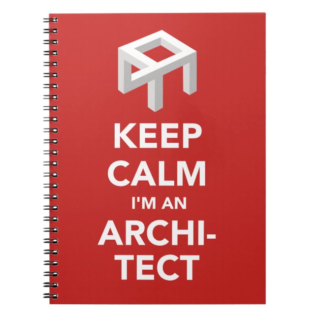 Notebook for humorous architect (Front)