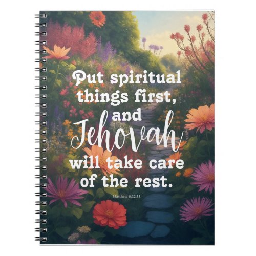 Notebook for Jehovahs Witnesses jw gift  JW