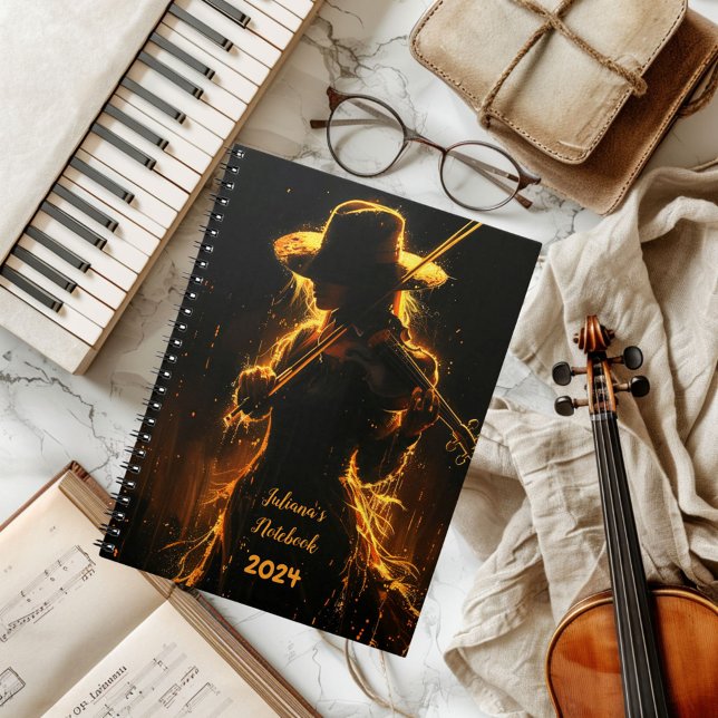 Notebook for Music Teacher Violinist Student (Creator Uploaded)