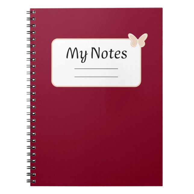 Notebook for students (back to school) (Front)