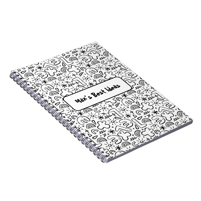 Notebook for your ideas (Right Side)