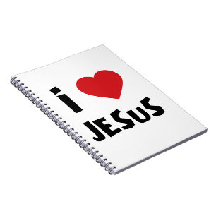 Notebook I love Jesus
