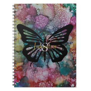 Notebook "Inkblots/Butterfly" Personalize