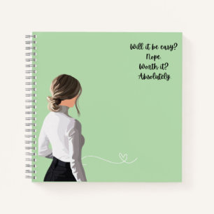 Notebook journals motivational girl boss