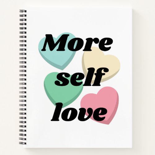 Notebook more self love 