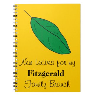 Notebook - New Leaves