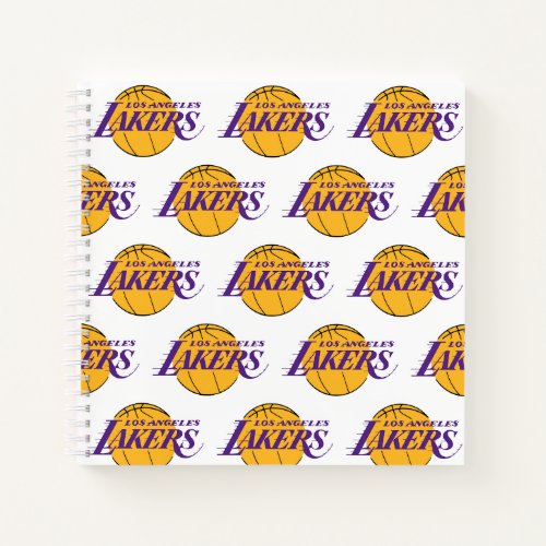Notebook of angels lakers white background