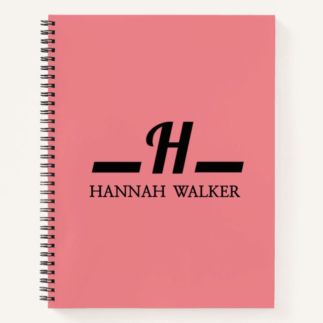 Notebook of "HANNAH WALKER" (Front)