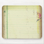 Notebook Paper Mousepad<br><div class="desc">Mousepad</div>