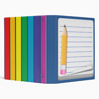 Notebook & Pencil - Customize This Teacher Binder
