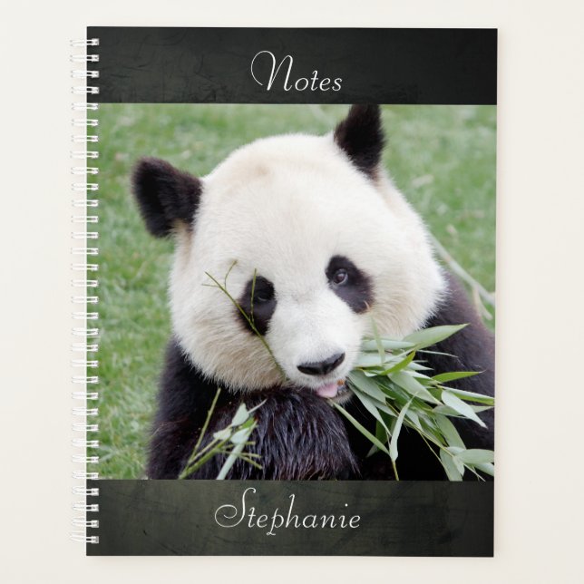 Notebook Photo giant panda , animals 03. notebook (Front)