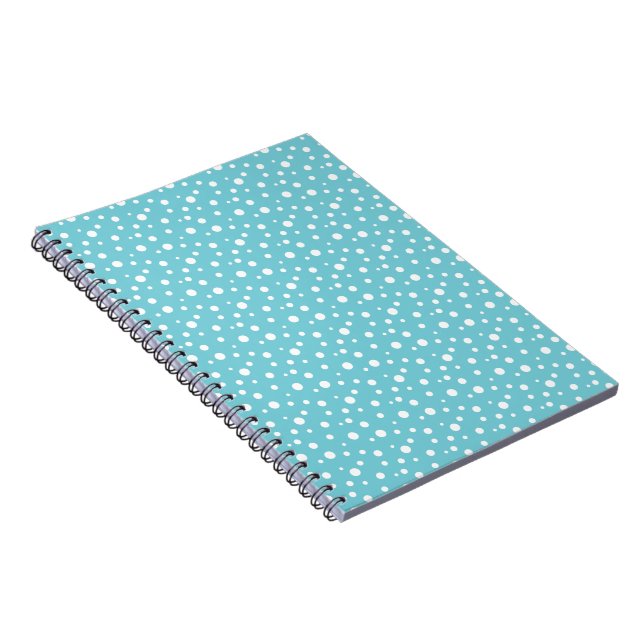 Notebook-Polka Dots Notebook (Right Side)