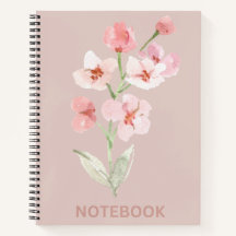 Notebook Pretty Floral