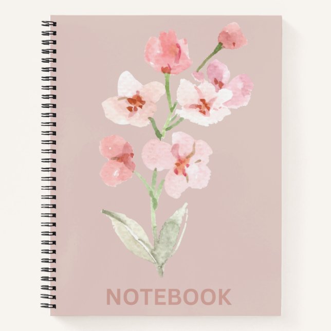 Notebook Pretty Floral  (Front)