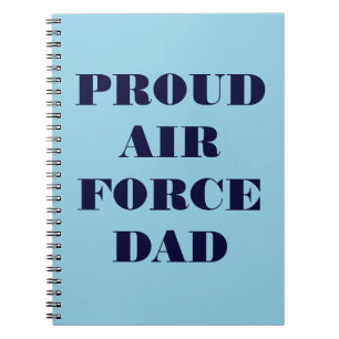 Notebook Proud Air Force Dad