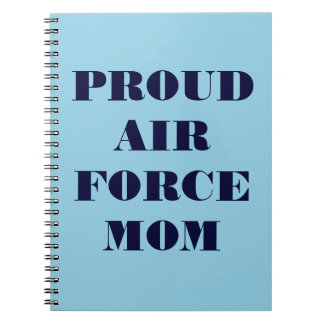 Notebook Proud Air Force Mom