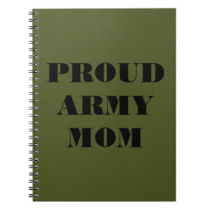 Notebook Proud Army Mom